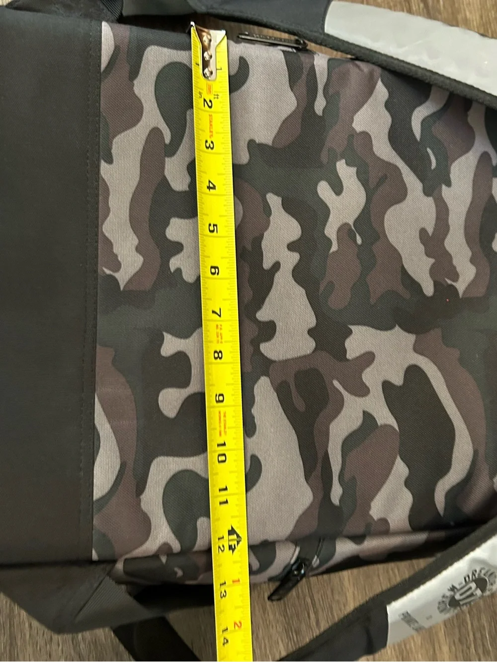 Private Label Dreamore Shoe Travel Camouflage Men’s Backpack Gray Camo